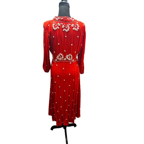 FREE PEOPLE - Embroidered
Fable Midi Dress in Rock N' Roll Red
Combo - NWOT - Picture 3 of 8